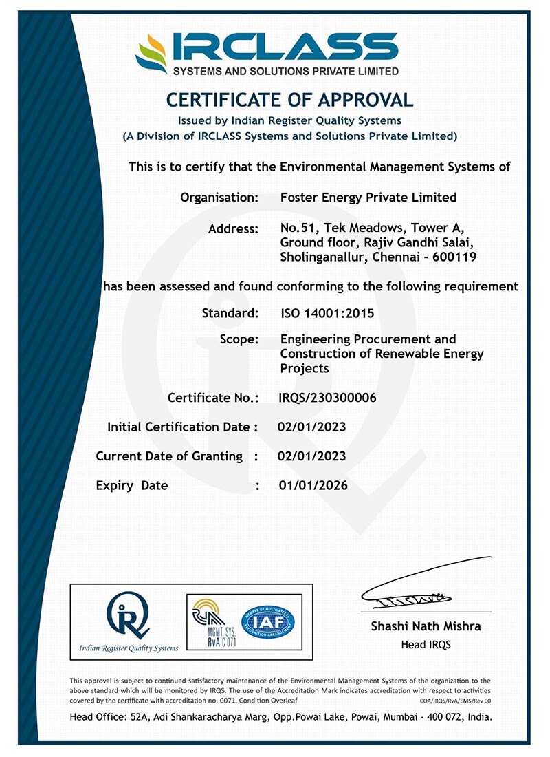 ISO 14001:2015 Environmental Management System